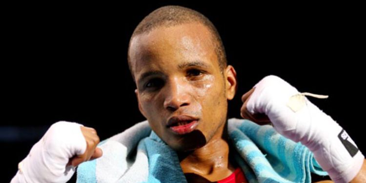 Boxeador cubano Roniel Iglesias