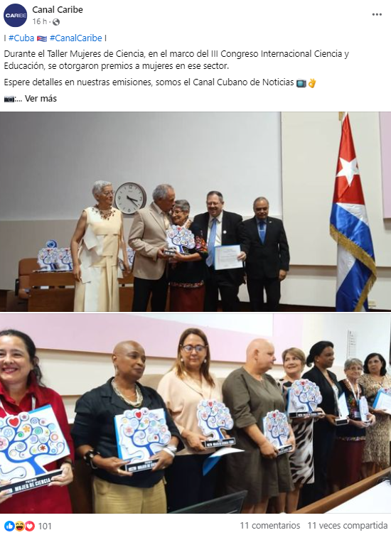 “La Machi hace del uso de las carteras caras una ciencia”, ironizan los cubanos ante este premio a la “primera dama”, similar al entregado a Díaz-Canel en los últimos días. 