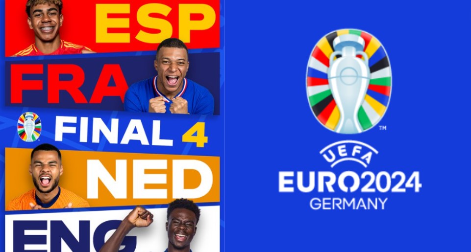 euro, semifinales, España. Francia