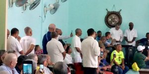 Masones reunidos en La Habana el pasado 25 de julio