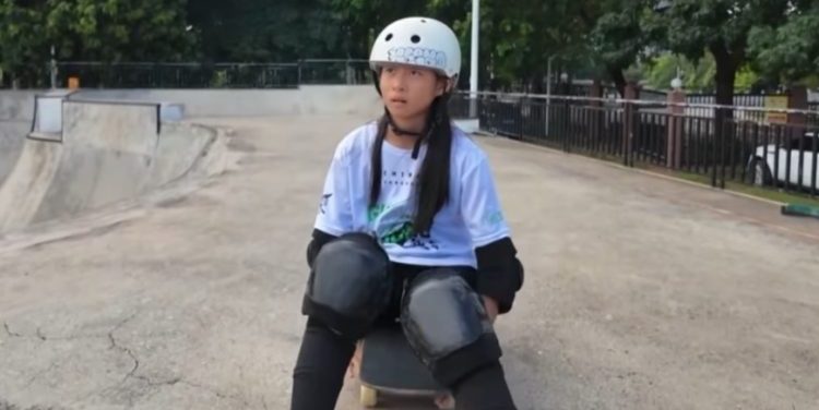 Zheng Haohao, juegos olímpicos, París, skater, china