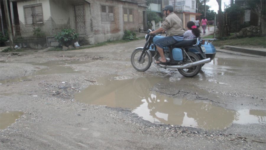 Calle en Holguín